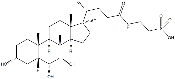TAUROHYOCHOLATE 化学構造式