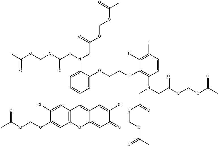 FLUO-3FF(AM) Struktur