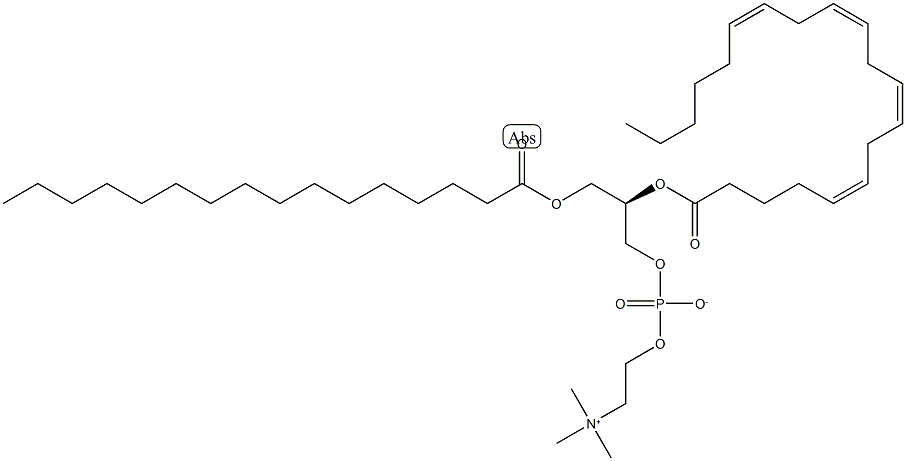 1-PalMitoyl-2-arachidoyllecithin Structure