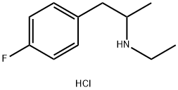 4-Fluoroethamphetamine (hydrochloride) 结构式