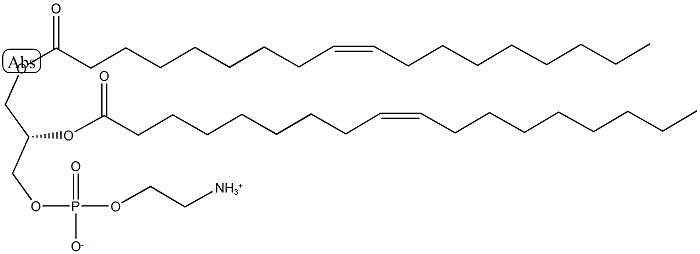 磷脂酰乙醇胺, 39382-08-6, 结构式