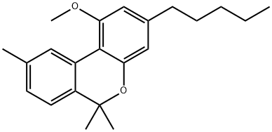 Cannabinol monomethyl ether Struktur