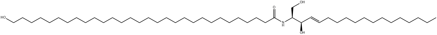 C30(-hydroxy) Ceramide (d18:1/30:0), 457100-08-2, 结构式