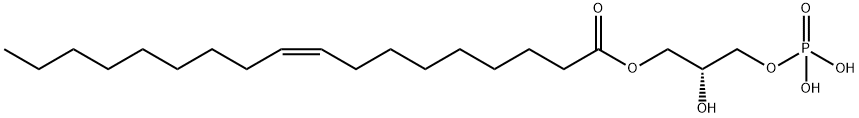 1-Oleoyl Lysophosphatidic Acid Struktur