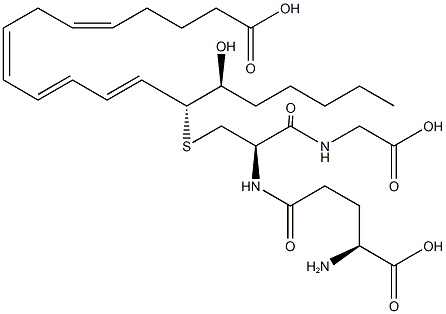 14,15-LEUKOTRIENE C4, 75290-60-7, 结构式