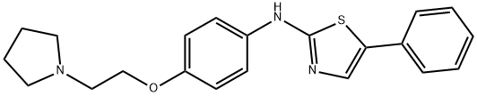 FLT3 Inhibitor III, 852045-46-6, 结构式