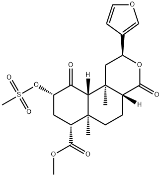 Salvinorin B Mesylate 化学構造式