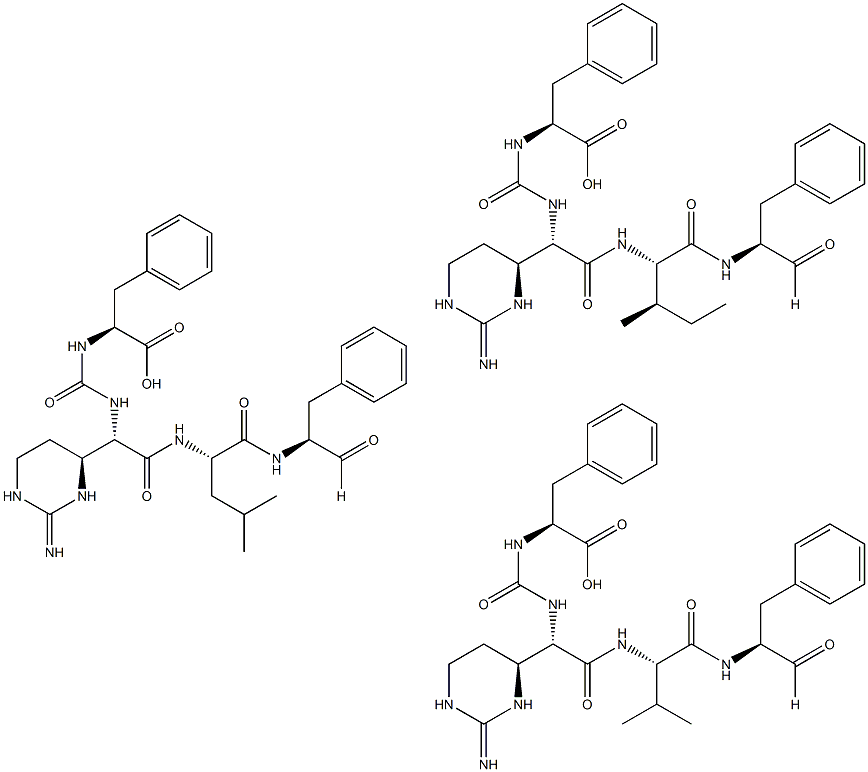 キモスタチン 化学構造式