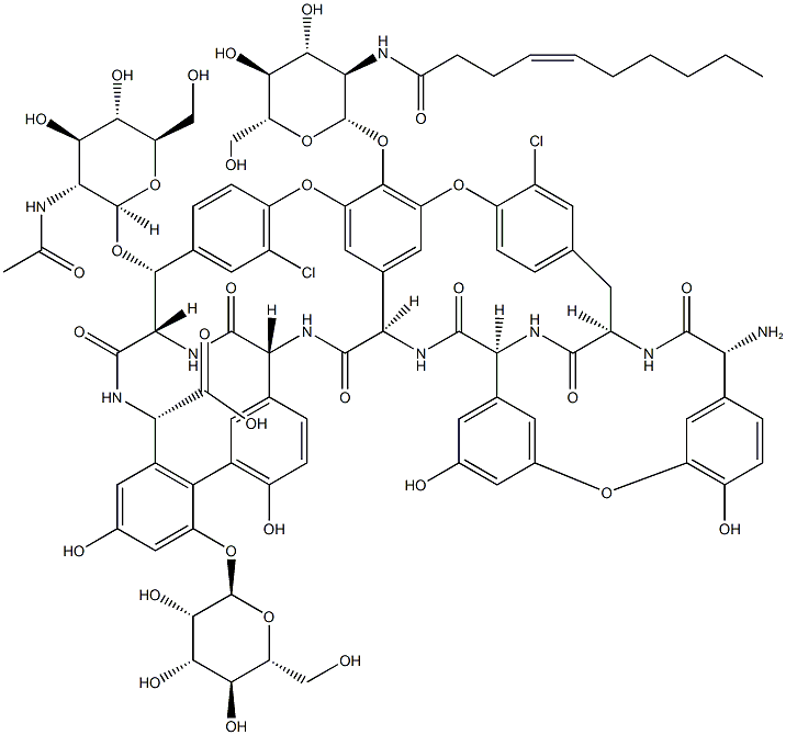 teicoplanin A2-1 Struktur