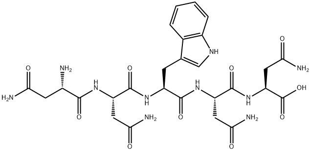 H-ASN-ASN-TRP-ASN-ASN-OH TRIFLUOROACETATE|单独信号分子多肽EDF