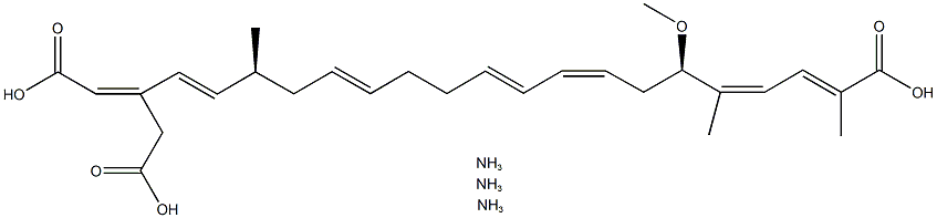 Bongkrekic Acid (ammonium salt) Structure