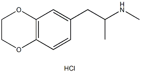 3,4-EDMA (hydrochloride) Struktur