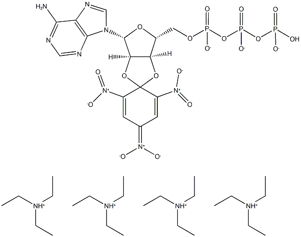 TNP-ATP TRIETHYLAMMONIUM SALT Structure