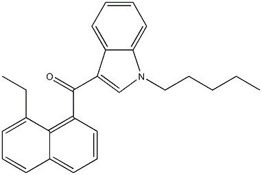 JWH 210 8-ethylnaphthyl isomer Structure