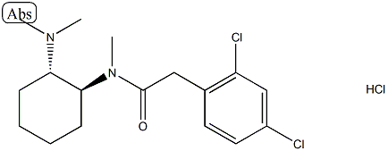 U-48800 (hydrochloride) (CRM) 化学構造式