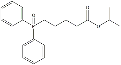 Diphenylphosphine isopropyl ester Structure