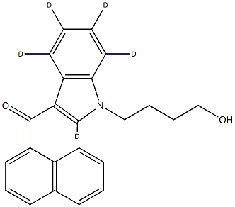 JWH 073 N-(4-hydroxybutyl) metabolite-d5