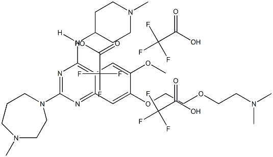 UNC0321 (trifluoroacetate salt), , 结构式