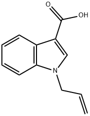 1-(prop-2-en-1-yl)-1H-indole-3-carboxylic acid Structure
