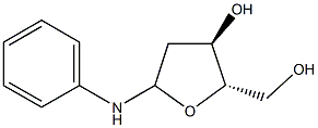 2-Deoxy-L-ribose-anilide Structure