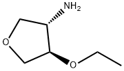 (3S,4R)-4-ethoxytetrahydro-3-furanamine(SALTDATA: HCl) Struktur