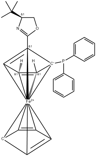 178557-28-3 (R)-4-叔丁基-2-[(R)-2-(双(1苯基)-膦基)-二茂络铁-1-基]唑啉