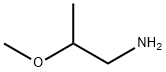 (2-メトキシプロピル)アミン HYDROCHLORIDE 化学構造式