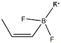 (Z)-1-プロペン-1-トリフルオロほう酸カリウム 化学構造式
