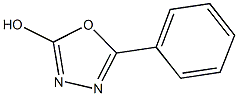 5-phenyl-1,3,4-oxadiazol-2-ol Structure