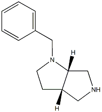 (3AS,6AS)-1-BENZYLOCTAHYDROPYRROLO[3,4-B]PYRROLE Structure