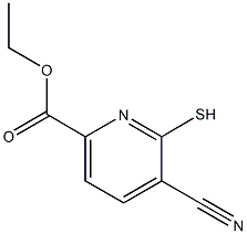 ETHYL 5-CYANO-6-MERCAPTOPYRIDINE-2-CARBOXYLATE|ETHYL 5-CYANO-6-MERCAPTOPYRIDINE-2-CARBOXYLATE