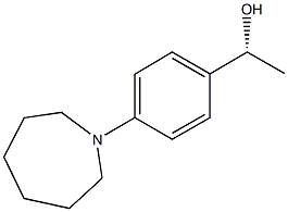 (1R)-1-(4-AZEPAN-1-YLPHENYL)ETHANOL Structure