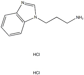 3-(1H-benzimidazol-1-yl)propan-1-amine dihydrochloride Structure