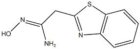 2-(1,3-benzothiazol-2-yl)-N'-hydroxyethanimidamide Structure