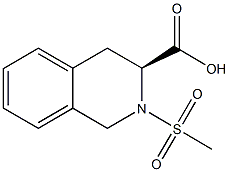 (3S)-2-(methylsulfonyl)-1,2,3,4-tetrahydroisoquinoline-3-carboxylic acid