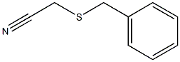 2-(benzylsulfanyl)acetonitrile Structure