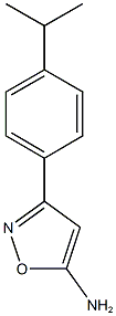 3-[4-(propan-2-yl)phenyl]-1,2-oxazol-5-amine