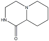 octahydro-1H-pyrido[1,2-a]piperazin-1-one Struktur