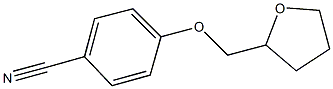 4-(TETRAHYDROFURAN-2-YLMETHOXY)BENZONITRILE 结构式