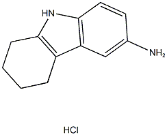 2,3,4,9-TETRAHYDRO-1H-CARBAZOL-6-AMINE HYDROCHLORIDE Structure