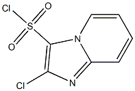 2-CHLOROIMIDAZO[1,2-A]PYRIDINE-3-SULFONYL CHLORIDE Structure