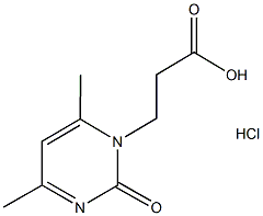 3-(4,6-DIMETHYL-2-OXO-2H-PYRIMIDIN-1-YL)-PROPIONIC ACID HYDROCHLORIDE|