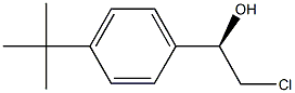 (1R)-1-(4-TERT-BUTYLPHENYL)-2-CHLOROETHANOL Structure