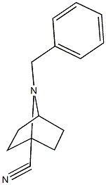 7-benzyl-7-azabicyclo[2.2.1]heptane-1-carbonitrile Structure