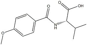 (2S)-2-[(4-methoxybenzoyl)amino]-3-methylbutanoic acid