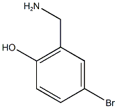 2-(aminomethyl)-4-bromophenol Structure