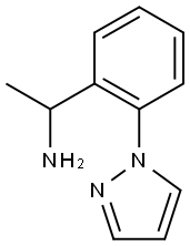 1-[2-(1H-pyrazol-1-yl)phenyl]ethan-1-amine