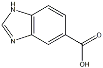 1H-1,3-benzodiazole-5-carboxylic acid Structure