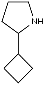 2-cyclobutylpyrrolidine Structure