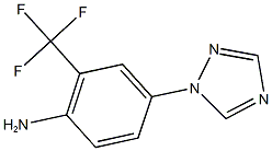 4-(1H-1,2,4-triazol-1-yl)-2-(trifluoromethyl)aniline